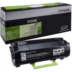 Lexmark 512HE black toner cartridge