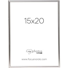 Focus Can-Can Shiny Silver 15x20