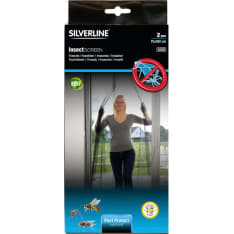 Silverline 2x75x250cm Insect net for the door