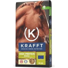 KRAFFT High Protein Mysli 20 kg hevosen täydennysrehu