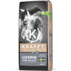KRAFFT Lucerne Pure Pellets 25 kg täydennysrehu hevoselle