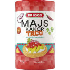 Friggs Taco Gluteeniton 125 g maissikakku