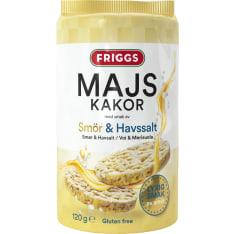 Friggs Voi & Merisuola Gluteeniton 120g maissikakku