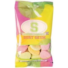 S-Märke Surt Skum 65 g karkkipussi