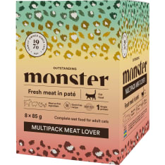 Monster Cat Pouches Multipack 85 g (8-pack)