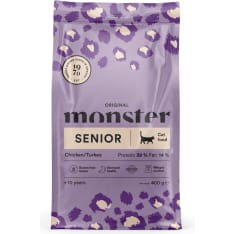 Monster Cat Original Senior Chicken/Turkey 400 g