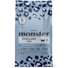 Monster Cat Original Sterilized Fish 400 g