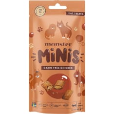 Monster Cat Minis treats Grain Free Chicken 60 g
