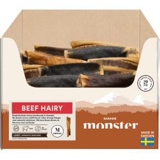 Monster Rawhide Beef Hairy Medium 