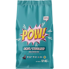 POW! Dog Light/Sterilized 12 kg koiran kuivaruoka