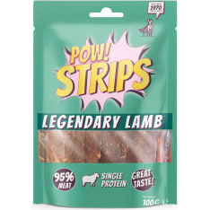 POW Strips Legendary Lamb 100 g koiran herkku