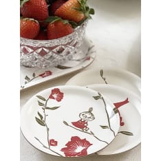 Moomin teatime 11cm mini tray/plate