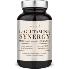 Nordbo L-Glutamine Synergy 90 kaps. ravintolisä