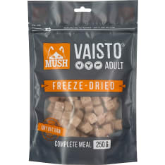 Mush Vaisto Harmaa 200 g pakastekuivattu täysravinto koirille