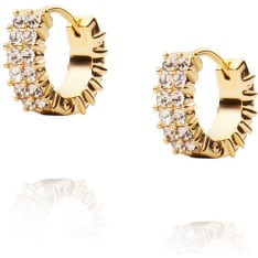 Mockberg MO587 Midnight earrings