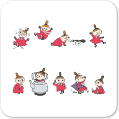 Optodesign Pikku-Myy online 4-piece coaster