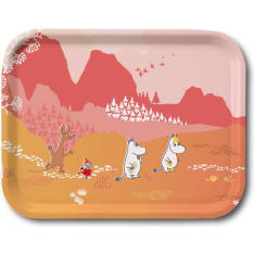 Optodesign Moomin Treasure Hunt pink S 27 x 20 cm tray