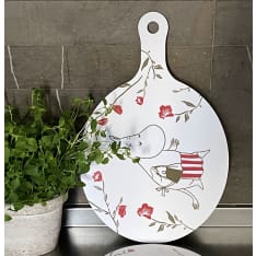 Moomin tea time serving tray/cutting board with handle
