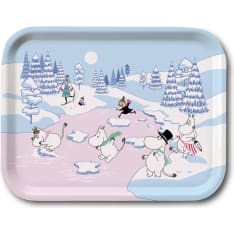 Optodesign Moomin Winter Games S 27 x 20 cm tray