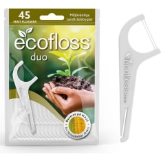 Ecofloss Duo 45kpl hammaslankain