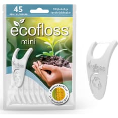 Ecofloss Mini 45 kpl hammaslankain