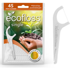 Ecofloss Single 45 kpl hammaslankain