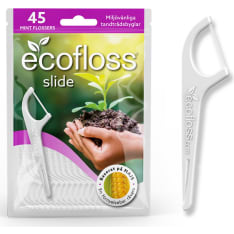 Ecofloss Slide 45 kpl hammaslankain