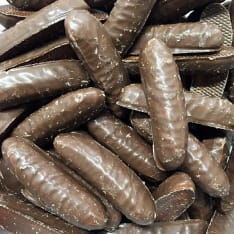 Franssons Chocolate foam bananas 1.2 kg loose candy