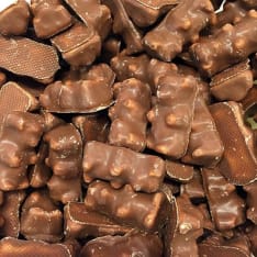Franssons Chocolate foam teddy bears 1.2 kg loose candy