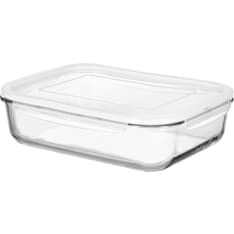 Kökskungen 3l glass casserole with lid