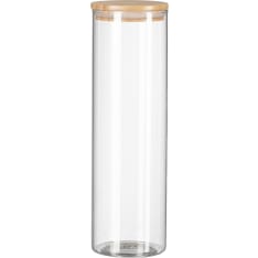 Kökskungen 2l glass jar and bamboo lid