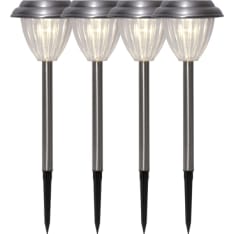 Star Solar Bollard Palma 4 kpl aurinkokennovalaisinsetti