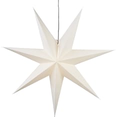 Star Frozen 100cm valkoinen paperitähti