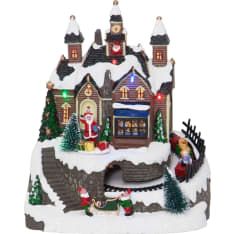 Star Decorative Scenery Trainville Christmas Village