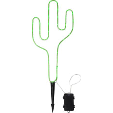 Star Silhouette Cactus led koristevalo ulkokäyttöön