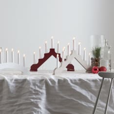 Star Ada red candle