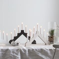 Star Ada white candle