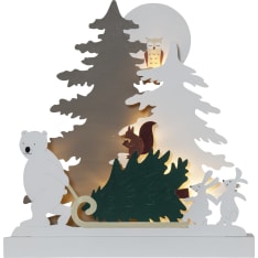 Star Forest Friends 38cm led pöytäkoriste