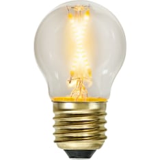 Star E27 G45 Soft Glow 2100K 30lm LED-lamppu
