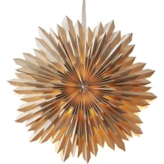 Star Ice 50cm beige paper star