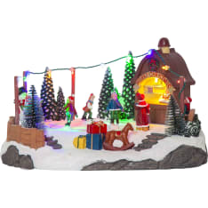 Star Iceville IP20 27x15cm battery-operated led table decoration