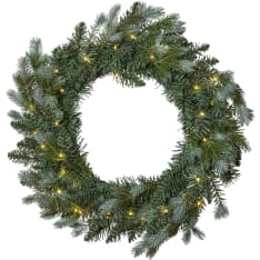 Star Greyland IP44 55cm paristokäyttöinen led havukranssi