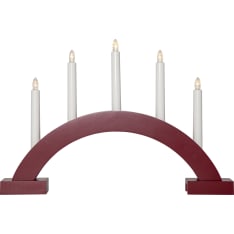 Star Abbe battery operated red candle