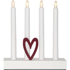 Star Hilma battery operated white candle