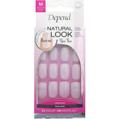 Depend Natural Look Medium Square tekokynnet