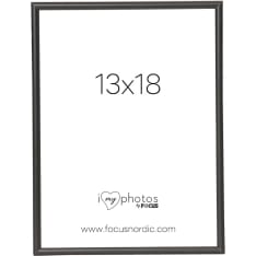 Focus Can-Can Aluminium Black 13x18 photo frame