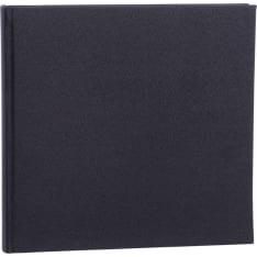 Focus Base Line Canvas Album 26x25 Black liimattava albumi