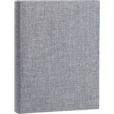 FOCUS BASE LINE CANVAS ALBUM SUPER 200 11X15 GREY kuvataskualbumi