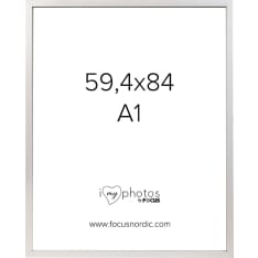 Focus Soul White 59,4x84 (A1) Plexi valokuvakehys