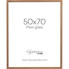 Focus Soul Oak veneer 50X70 Plexi valokuvakehys